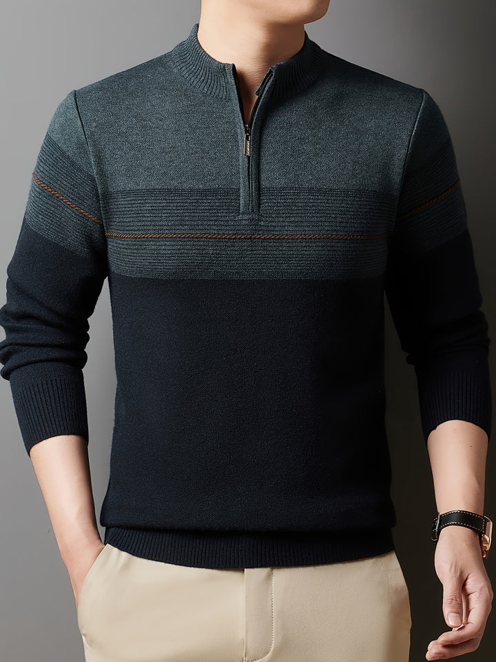 Redmond | Half-Zip Mock Neck Jumper