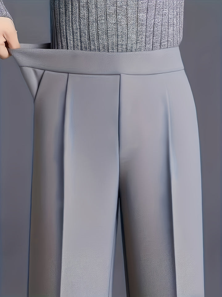 Emmeline | High-Waisted Wide-Leg Trousers