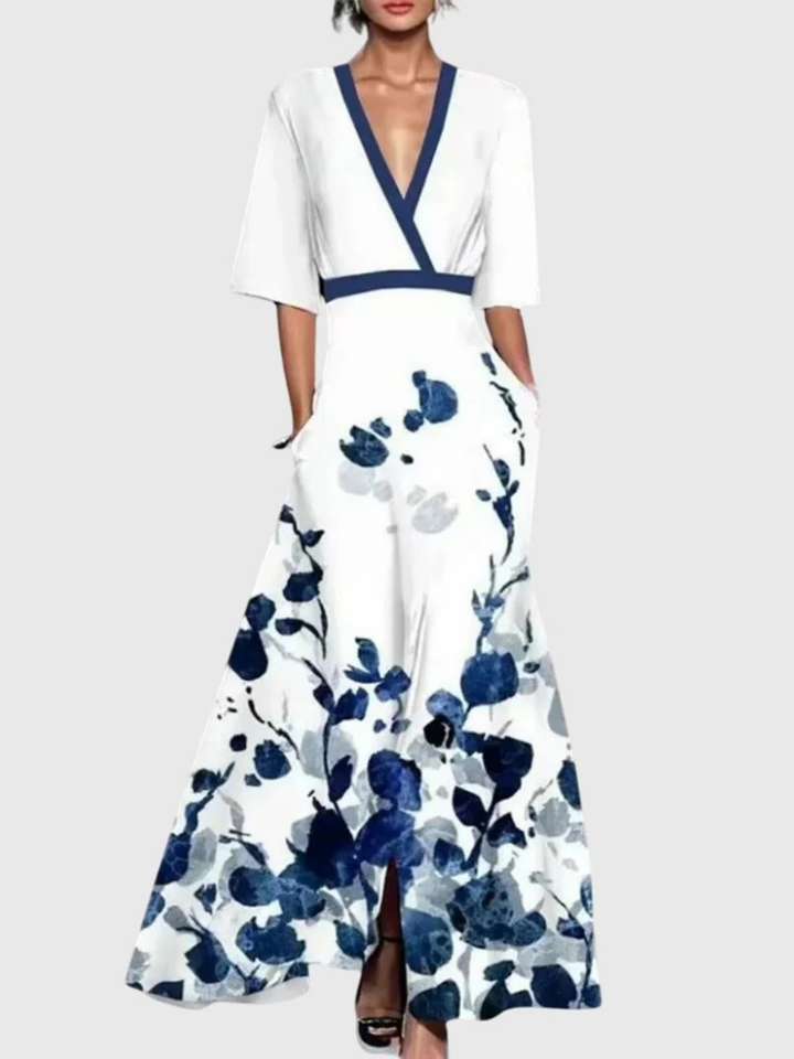 Cosima | Floral Wide-Leg Two-Piece Set
