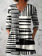 Diane | Artful Striped Tunic