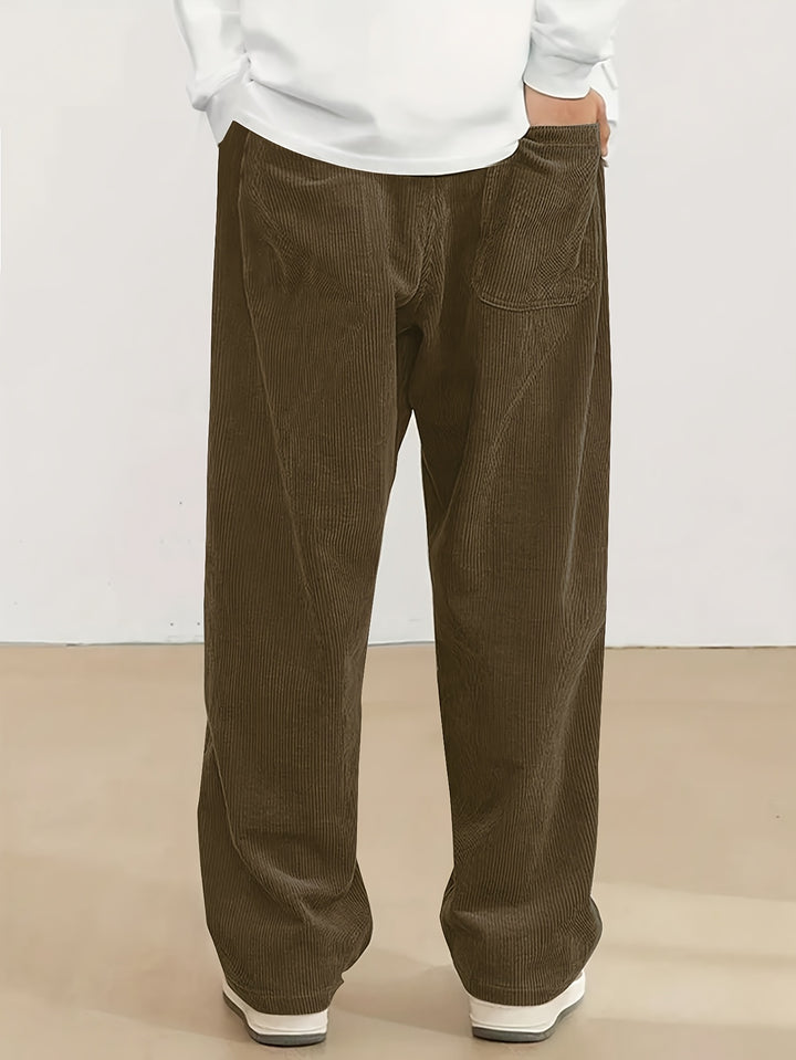 Wallace | Relaxed Straight-Leg Trousers