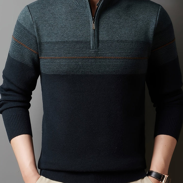 Redmond | Half-Zip Mock Neck Jumper