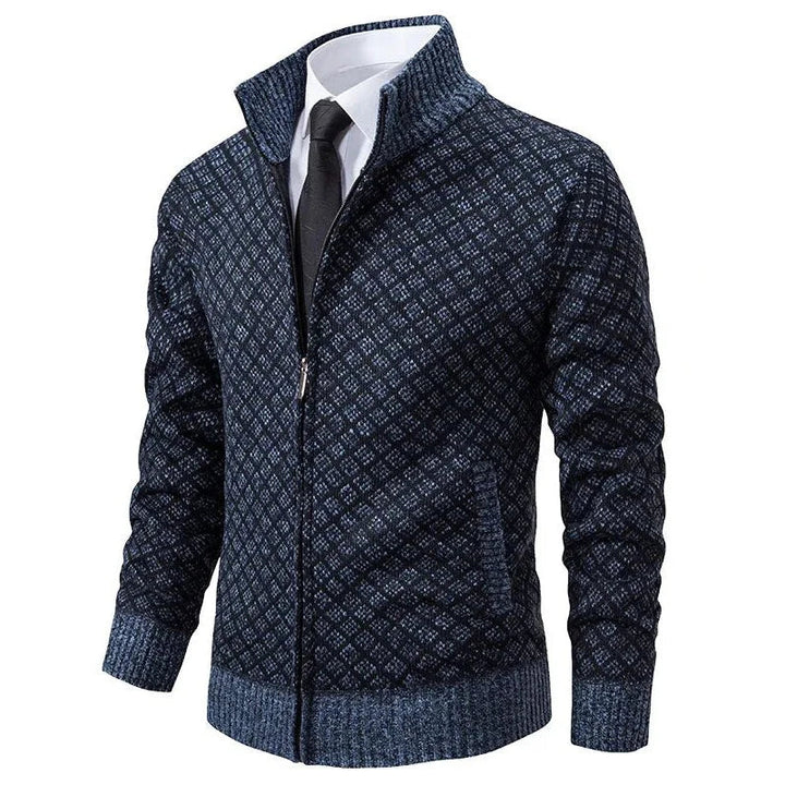 Harrington | Refined Full-Zip Cardigan