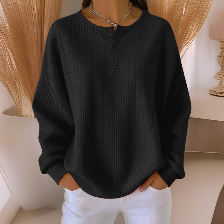 Bonnie | Relaxed Waffle-Textured Top