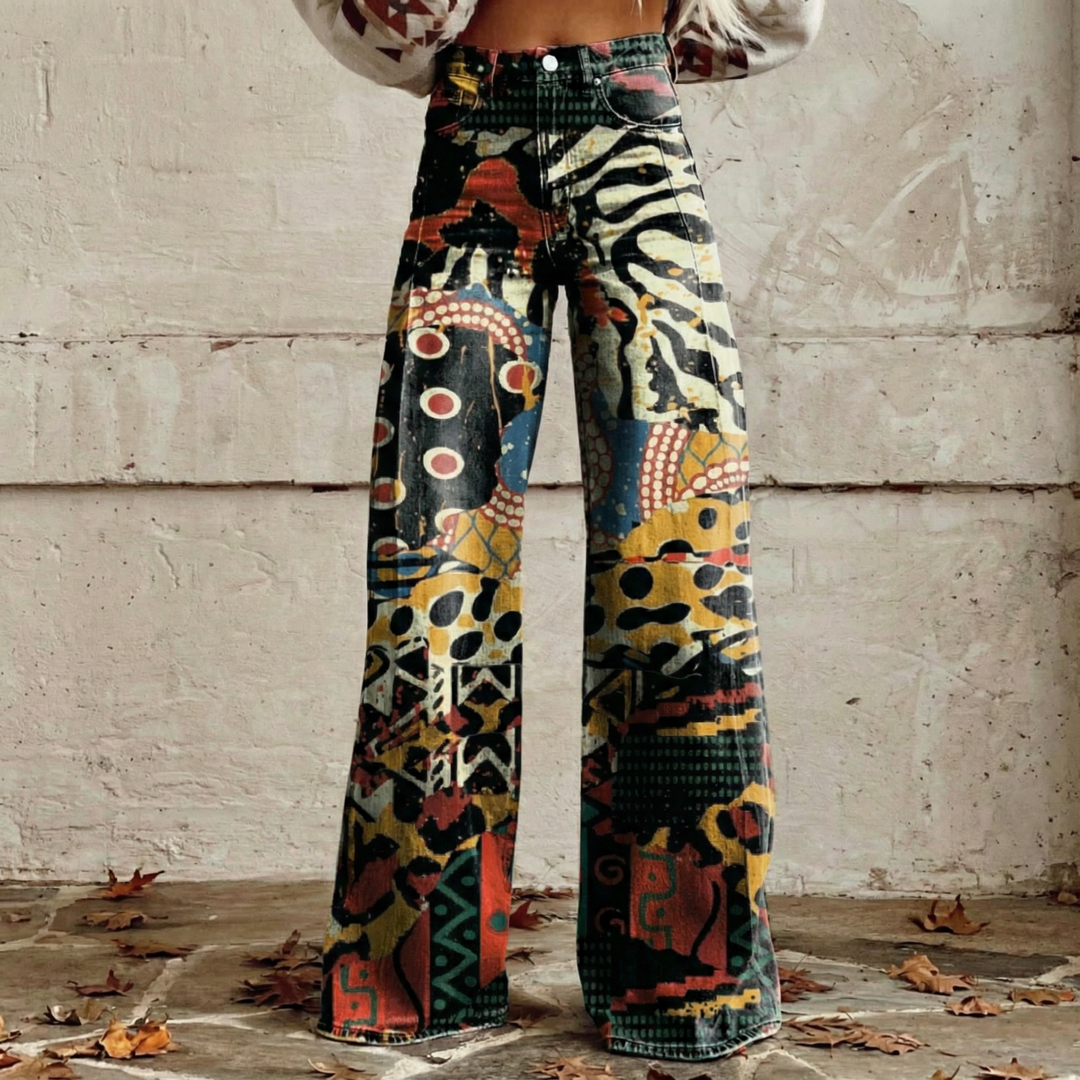 Thalia | Free-Spirited Wide-Leg Trousers