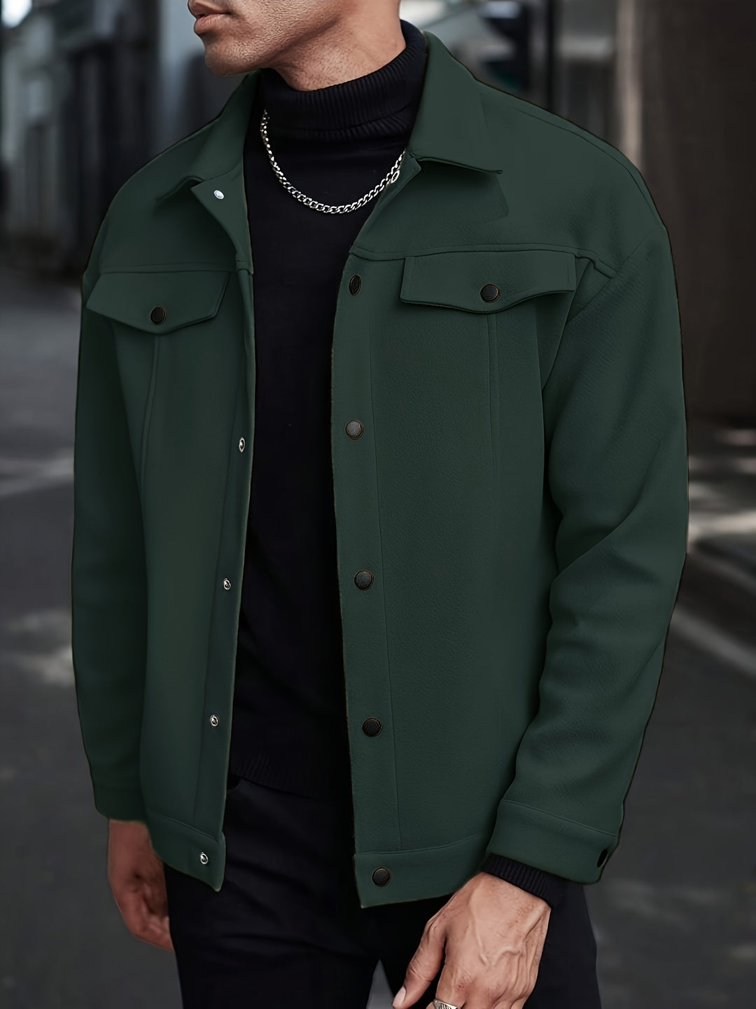 Nathaniel | Classic Button-Up Jacket