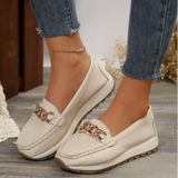 Florence | Chain-Detail Comfort Loafers