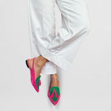 Cassandra | Tasselled Slingback Flats