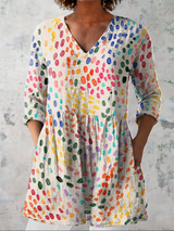 Odessa | Relaxed V-Neck Tunic