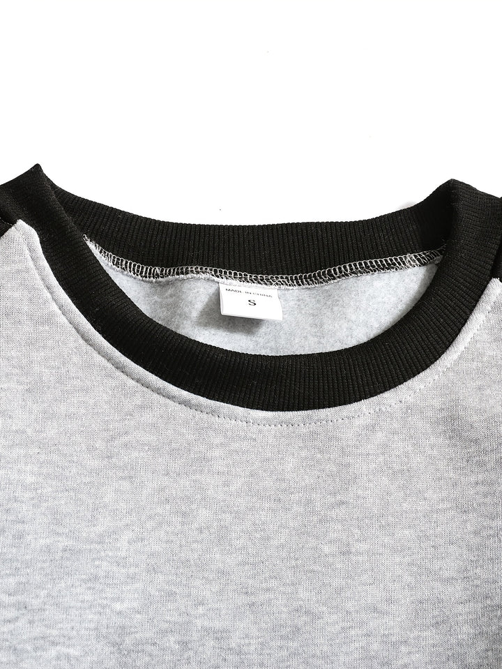 Bradley | Two-Tone Raglan Sweatshirt