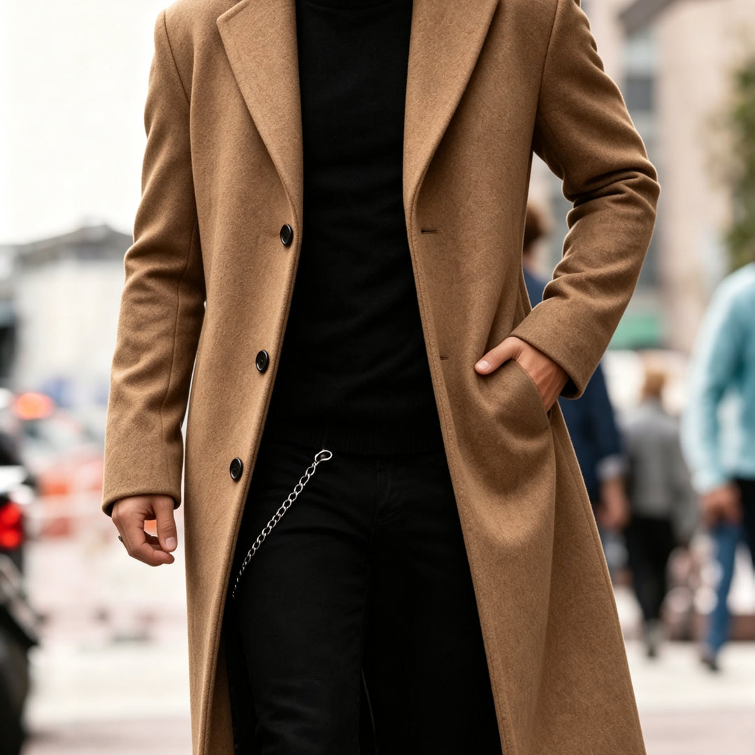 Theodore | Refined Longline Overcoat
