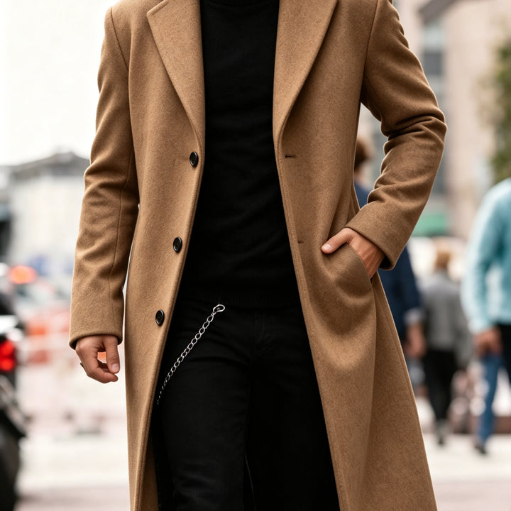 Theodore | Refined Longline Overcoat