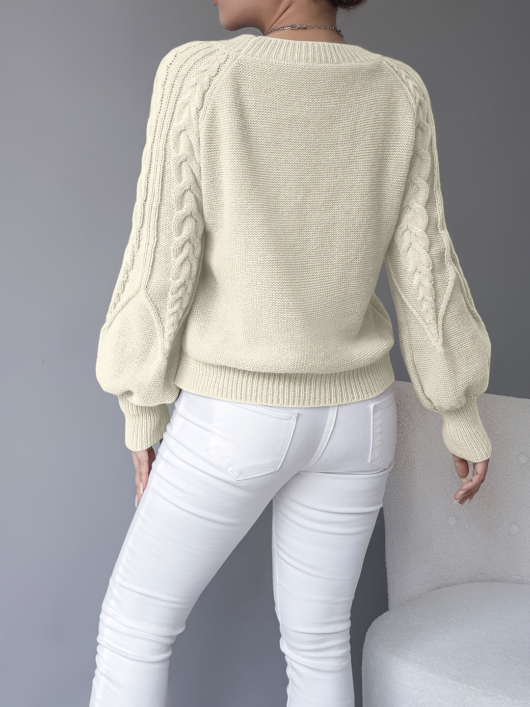 Grace | Chunky Cable-Knit Sweater