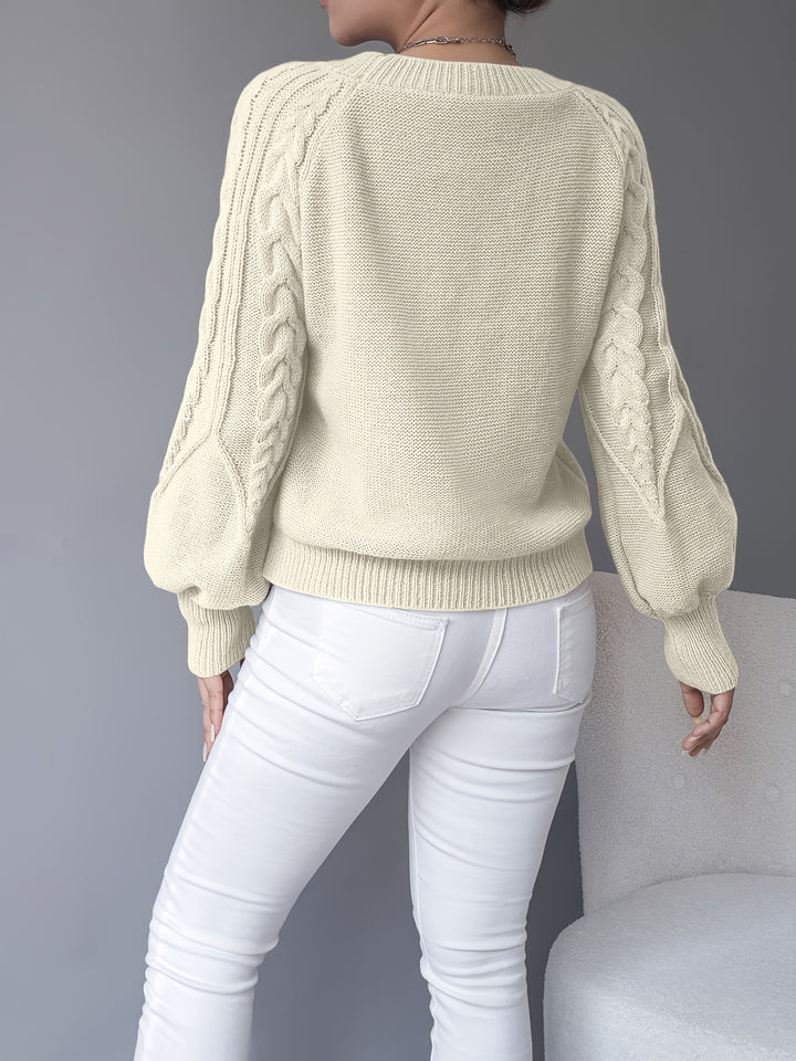 Grace | Chunky Cable-Knit Sweater