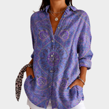 Diana | Ornate Paisley Blouse