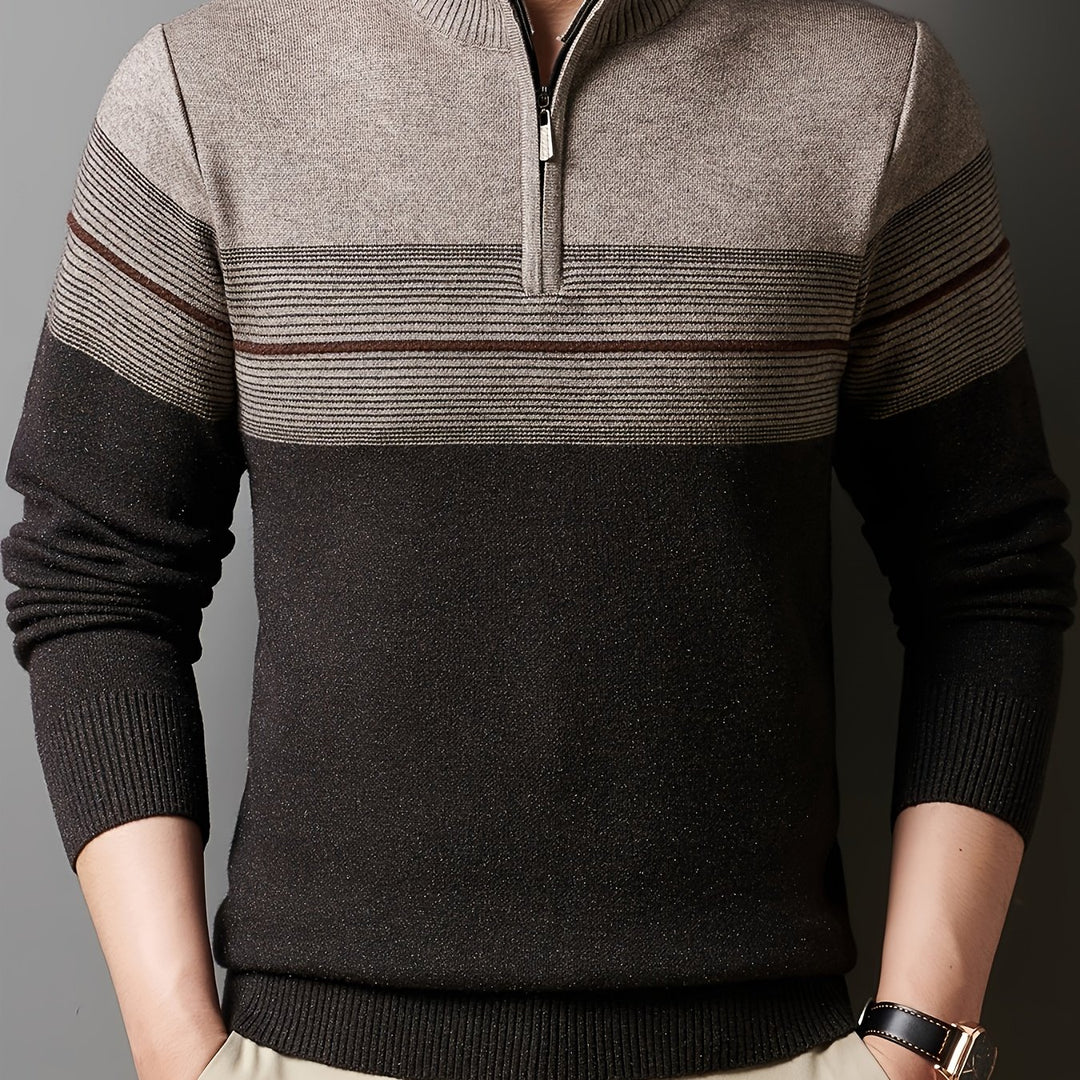 Redmond | Half-Zip Mock Neck Jumper
