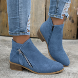 Adeline | Classic Side-Zip Ankle Boots