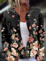 Lisette | Vintage Floral Cardigan
