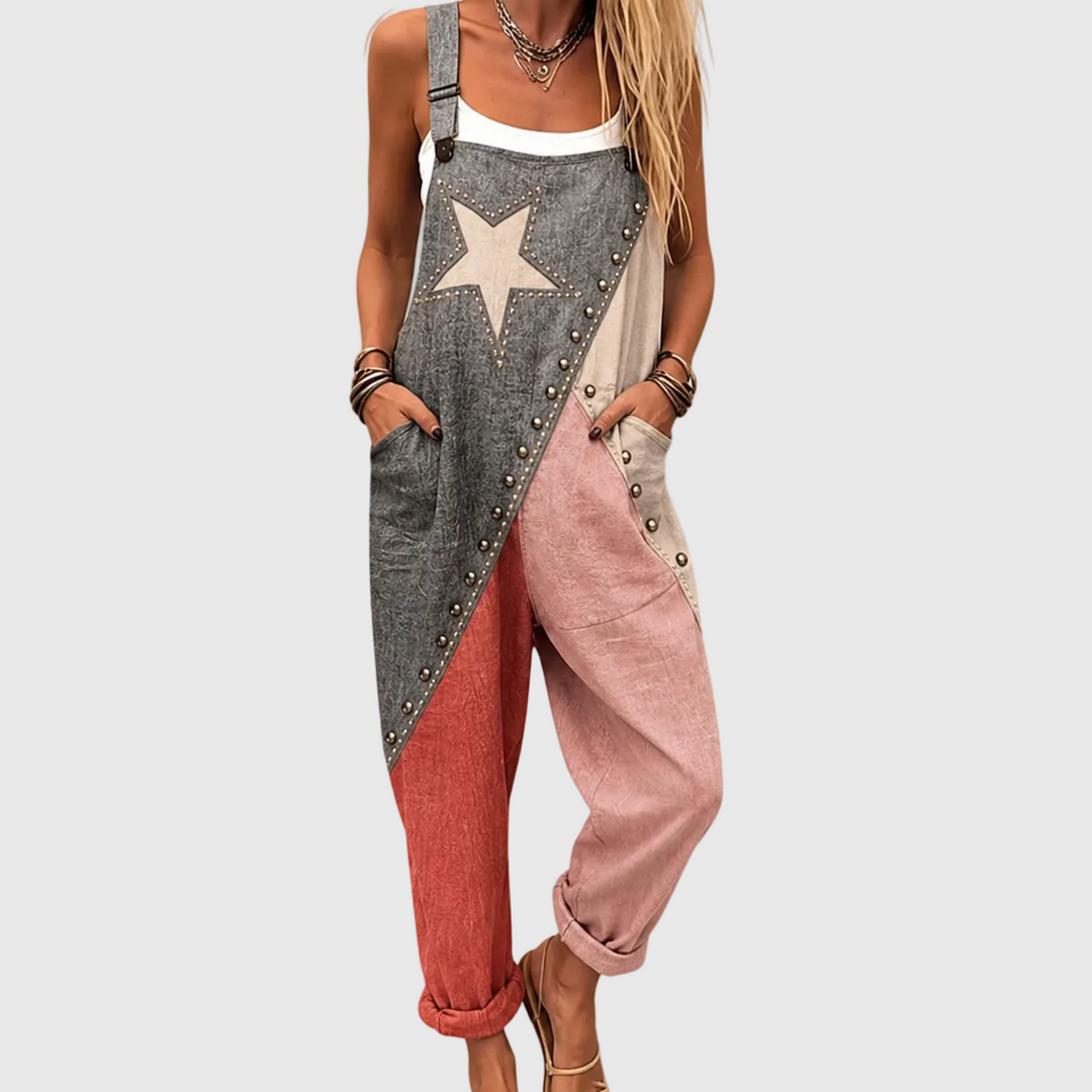 Wenna | Star Patchwork Jumpsuit