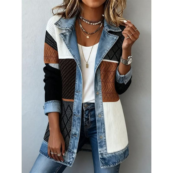 Celine | Contrast-Trim Tailored Jacket