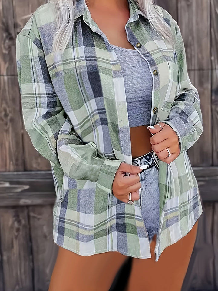 Meredith Rose | Classic Plaid Shirt