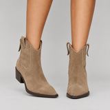 Geraldine | Refined Western Ankle Boots