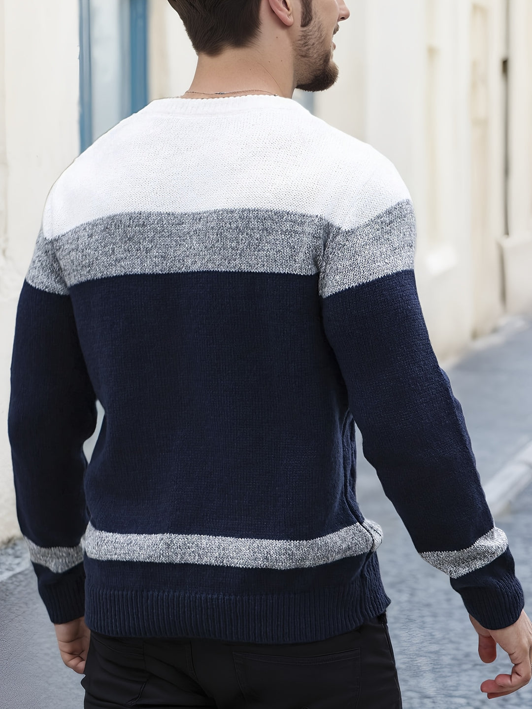 Malcolm | Classic Cable-Knit Jumper
