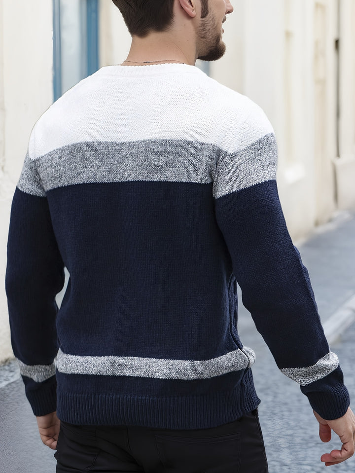 Malcolm | Classic Cable-Knit Jumper