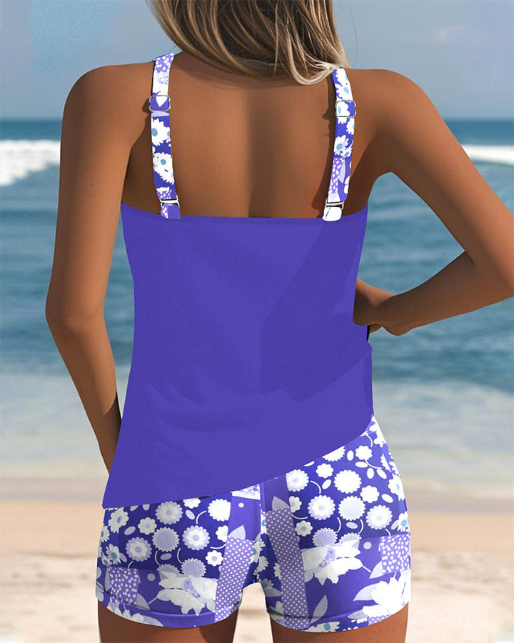 Juno | Floral Two-Piece Swim Set
