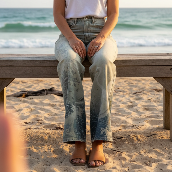 Camryn | Artful Wide-Leg Trousers