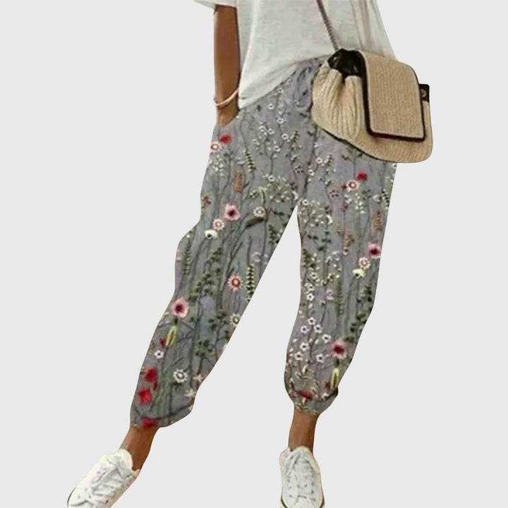 Annette | Relaxed Striped Trousers