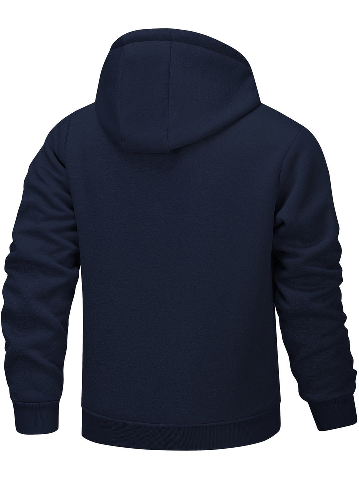 Leonard | Cosy Hooded Zip-Up Jacket