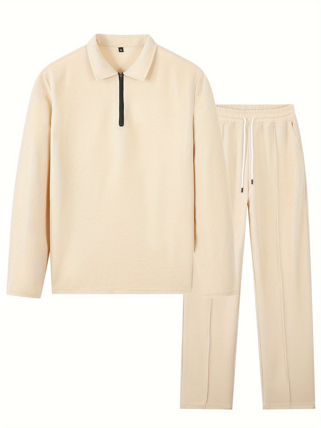 Alden | Relaxed Waffle-Texture Two-Piece Set