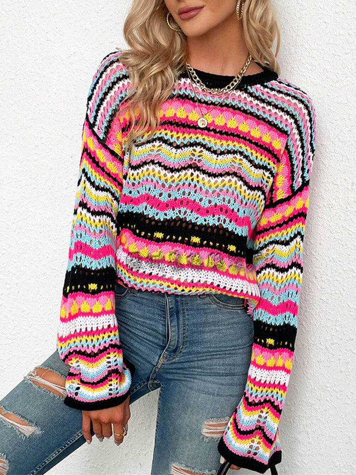Sonia | Open-Knit Weekend Jumper