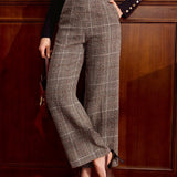 Georgina | Tailored Checked Trousers