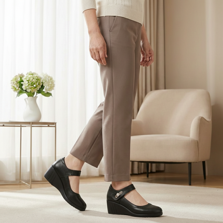 Lorna | Elegant Comfort Wedge Shoes