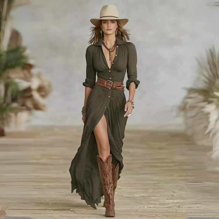 Corinne | Graceful Flowing Maxi Dress