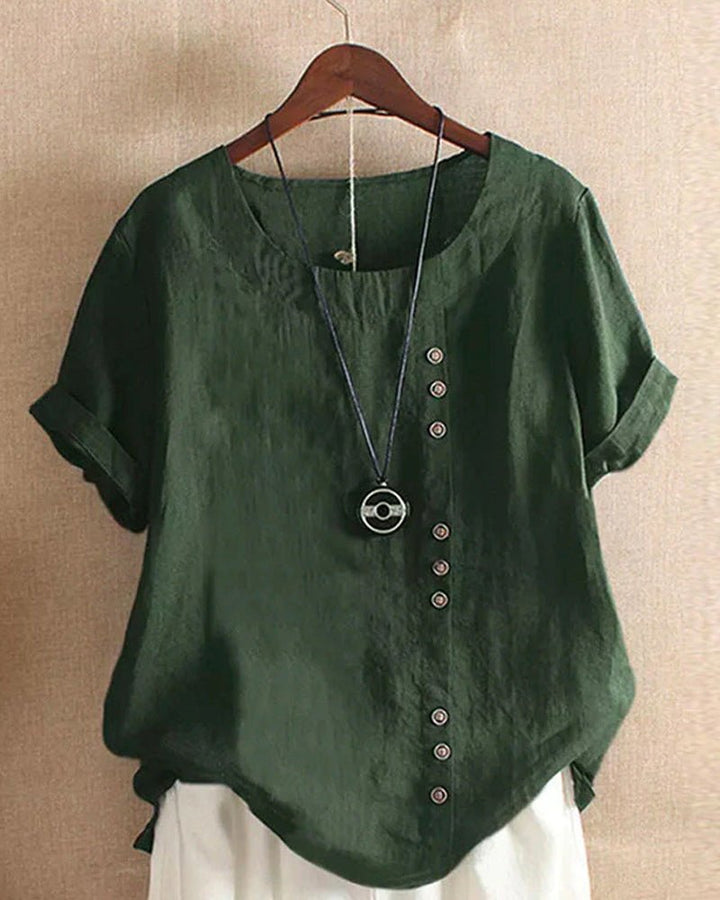 Bronwyn | Relaxed Button-Detail Blouse