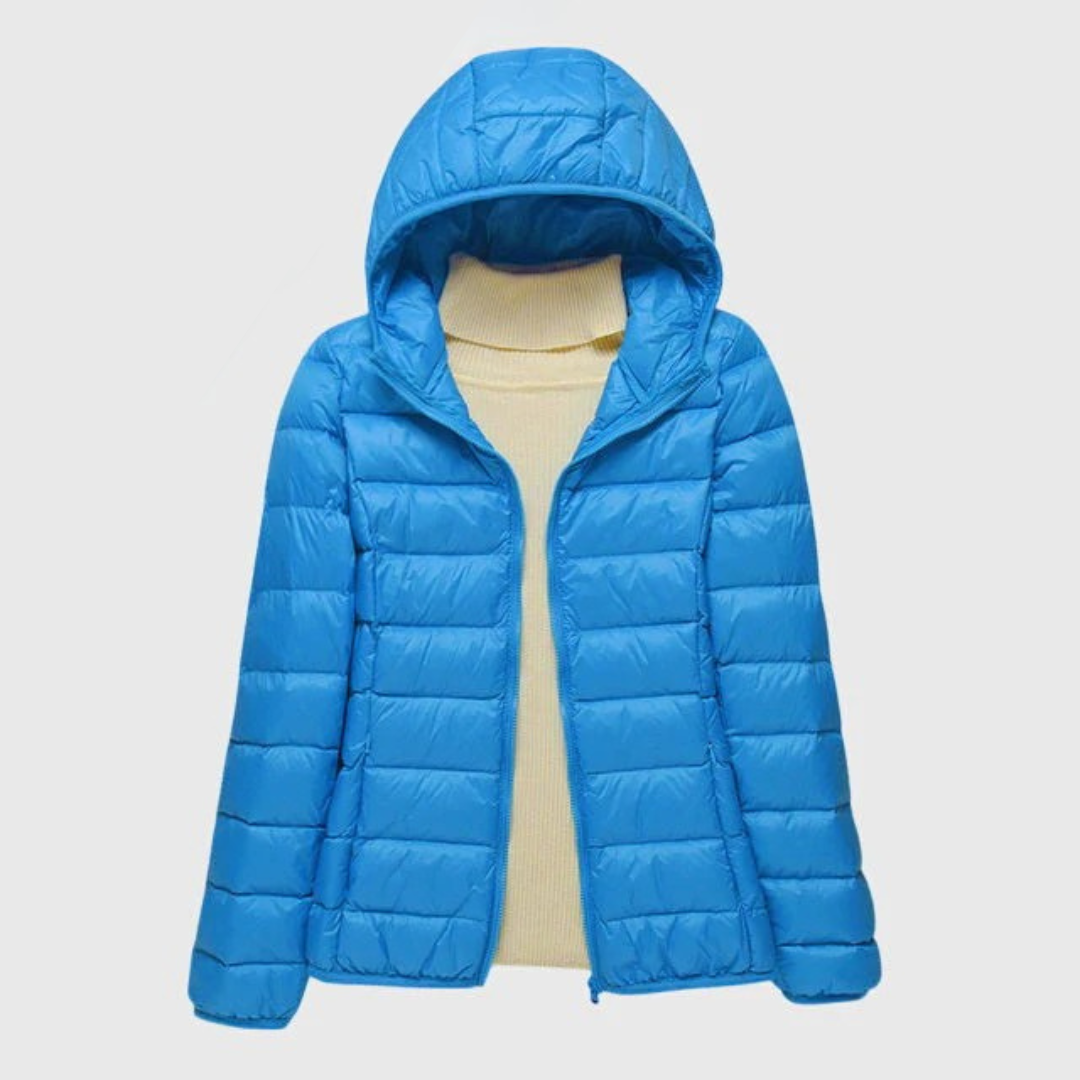 Nadia | Ultra-Light Quilted Hooded Jacket