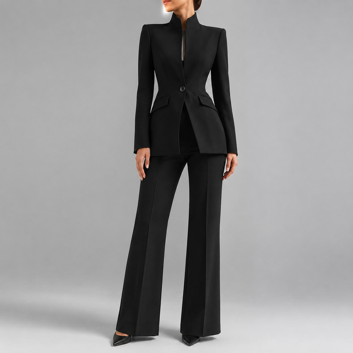 Eleanora | Sculpted Two-Piece Suit