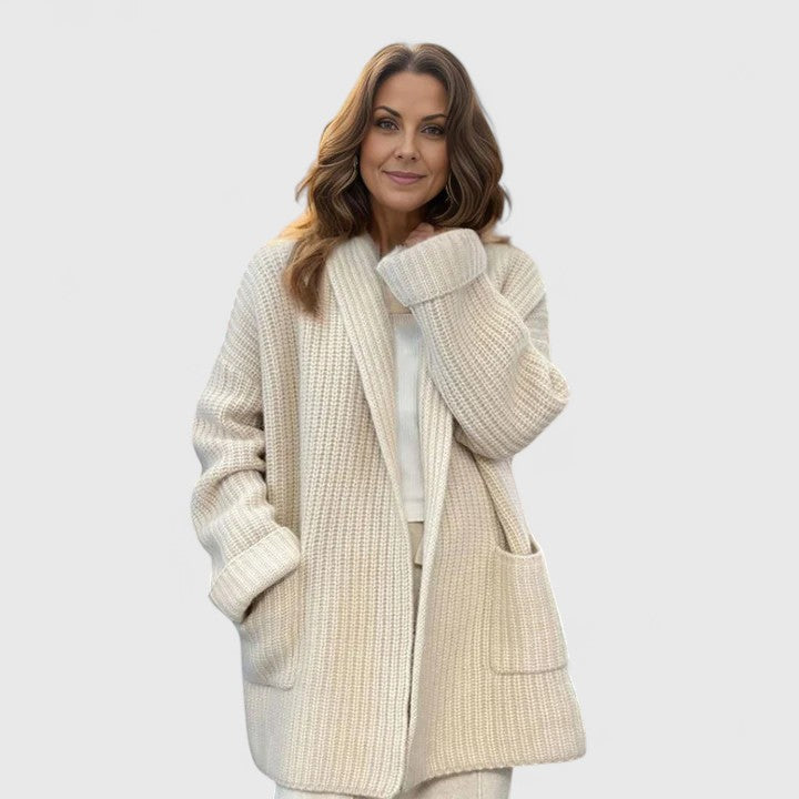 Phoebe | Relaxed Open-Front Cardigan