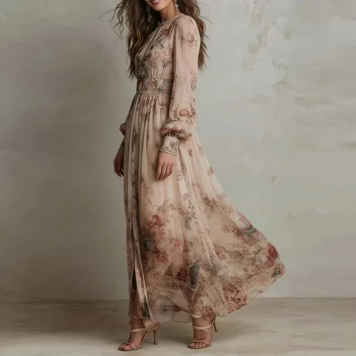 Roselle | Romantic Floral Maxi Dress