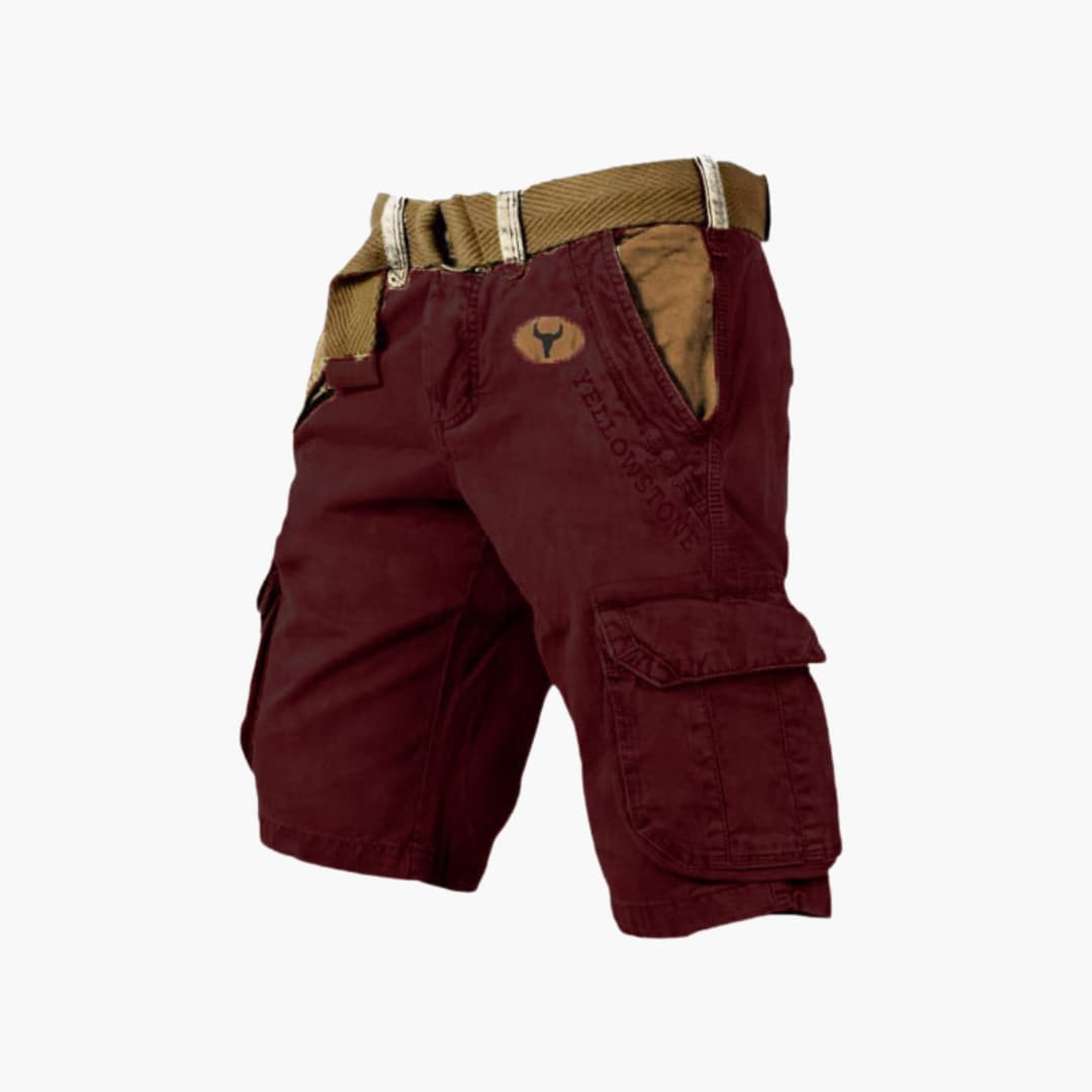 Hudson | Rugged Six-Pocket Cargo Shorts