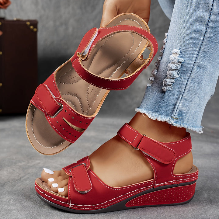 Maisie | Cushioned Wedge Sandals