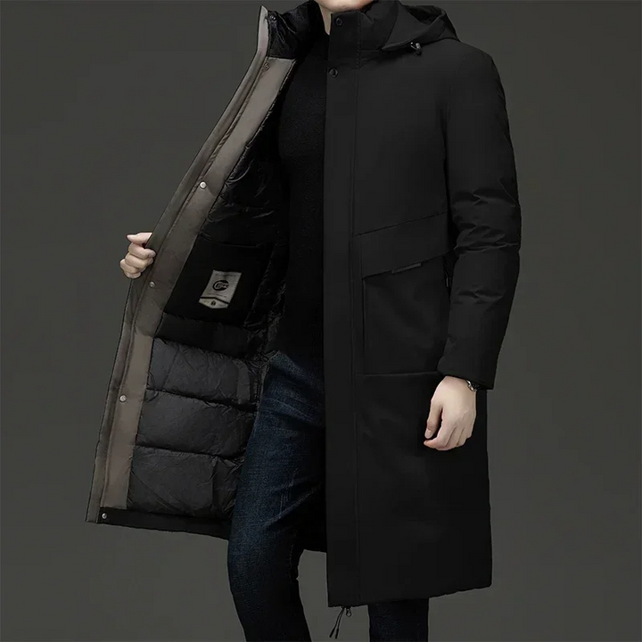 Emerson | Long Hooded Winter Coat