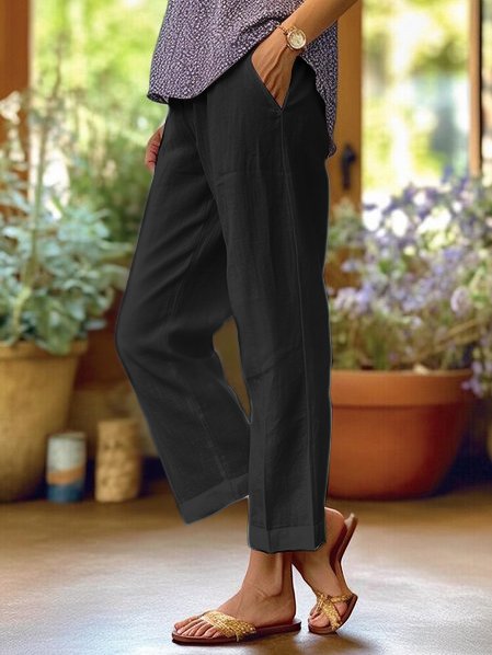 Rosanne | Relaxed Straight-Leg Trousers