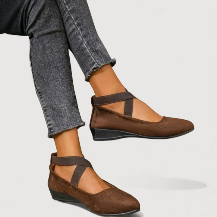 Susanna | Crossover Strap Ballet Flats