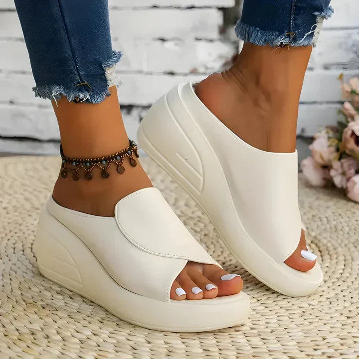 Marcella | Cushioned Wedge Sandals