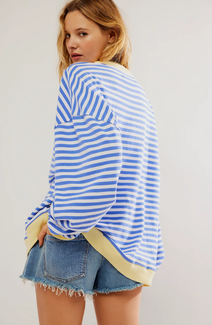 Mira | Relaxed Striped Sweatshirt