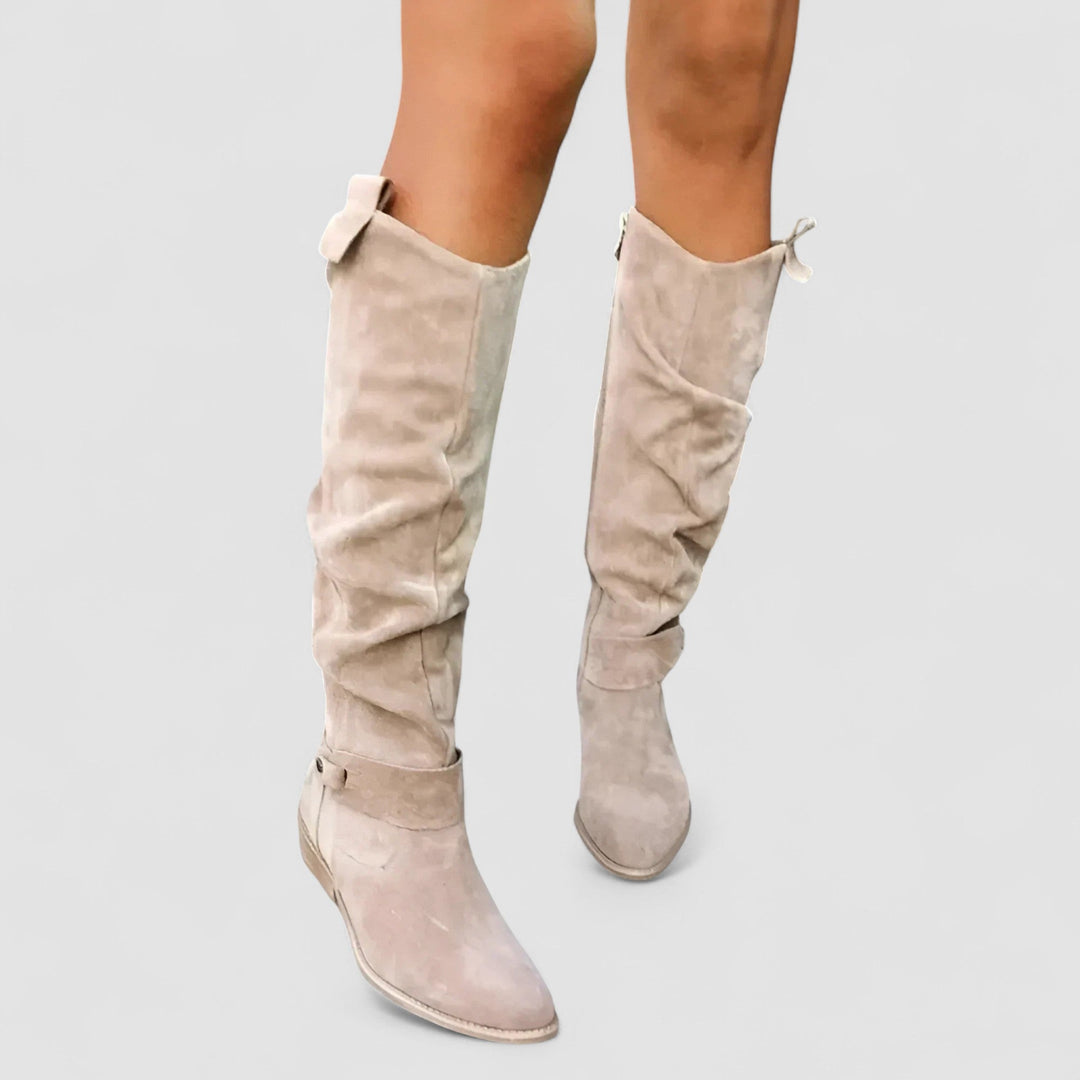 Rosalyn | Slouchy Knee-High Boots